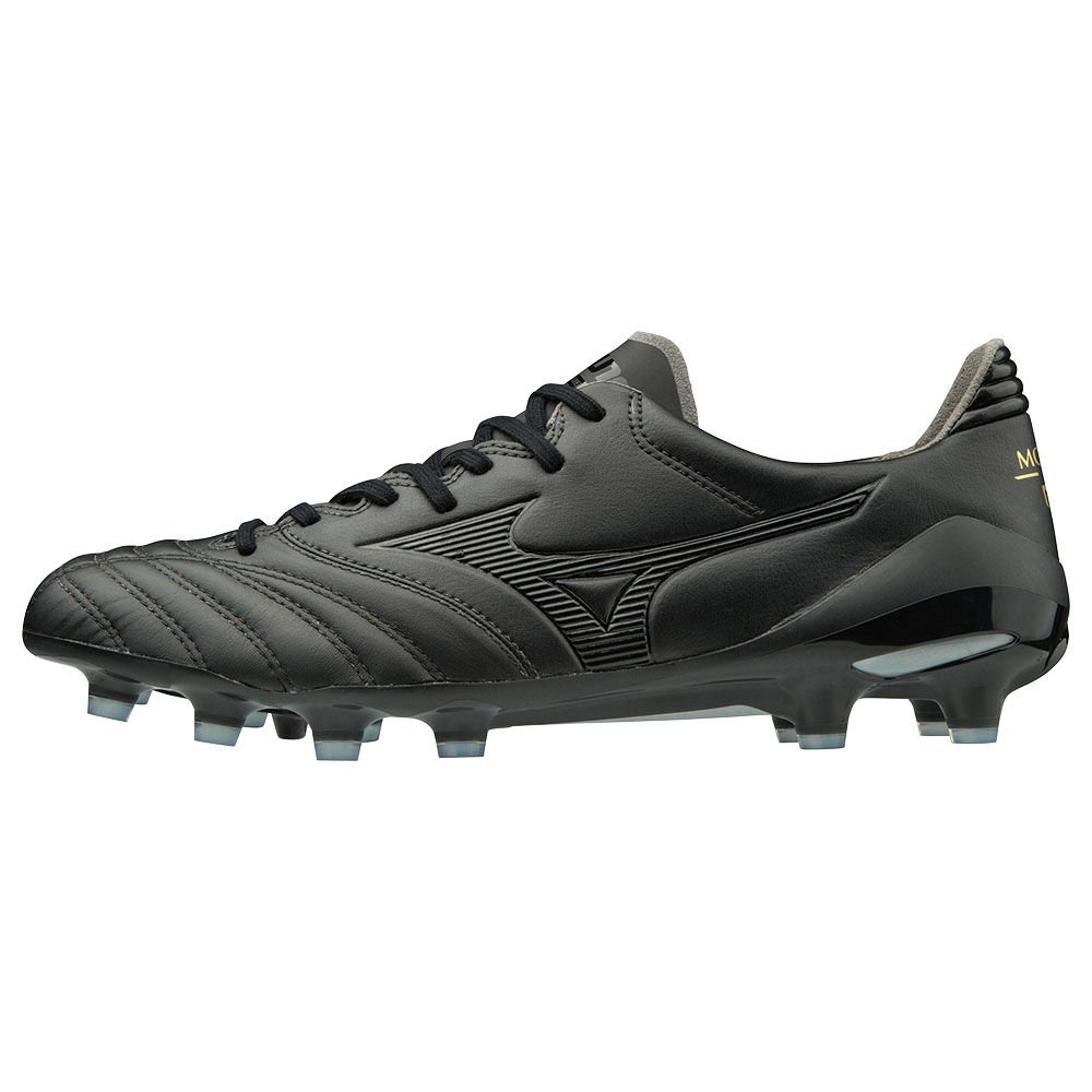 Mizuno Women's Soccer Cleats MORELIA NEO II MD Black/Black - DVPKHQT-14